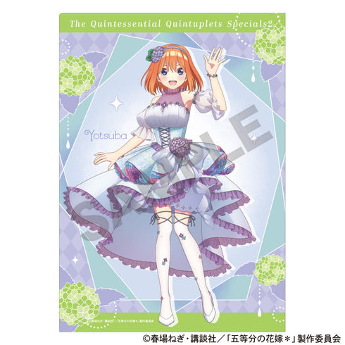 『五等分の花嫁*』シングルクリアファイル 中野四葉 紫陽花ドレス